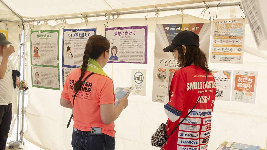 レインボーフェスタ!2026での株式会社神戸製鋼所様ボランティア活動風景